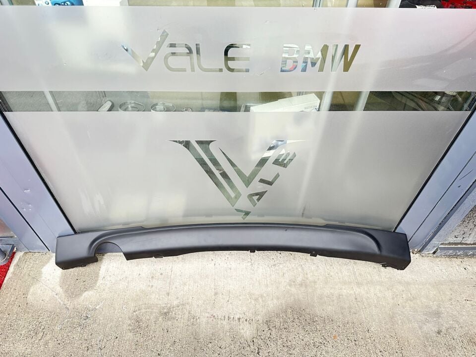 BMW 3 SERİSİ ARKA TAMPON ALT KAPLAMASI - M - BOYASIZ - SİYAH F30 YAN SANAYİ