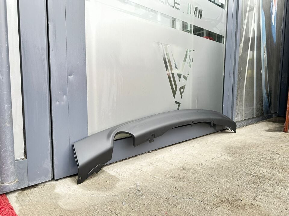 BMW 3 SERİSİ ARKA TAMPON ALT KAPLAMASI - M - BOYASIZ - SİYAH F30 YAN SANAYİ