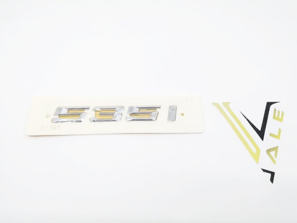 BMW 5 SERİSİ BAGAJ AMBLEMİ - 535i YAZISI - == 535İ == E39.E60.F10.G30 YAN SANAYİ