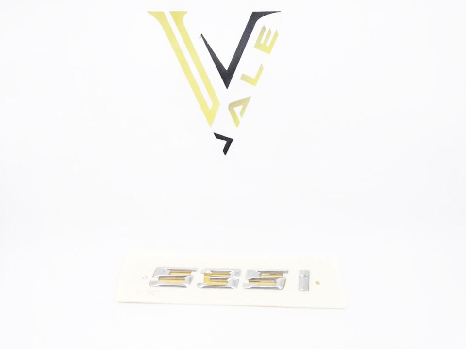 BMW 5 SERİSİ BAGAJ AMBLEMİ - 535i YAZISI - == 535İ == E39.E60.F10.G30 YAN SANAYİ