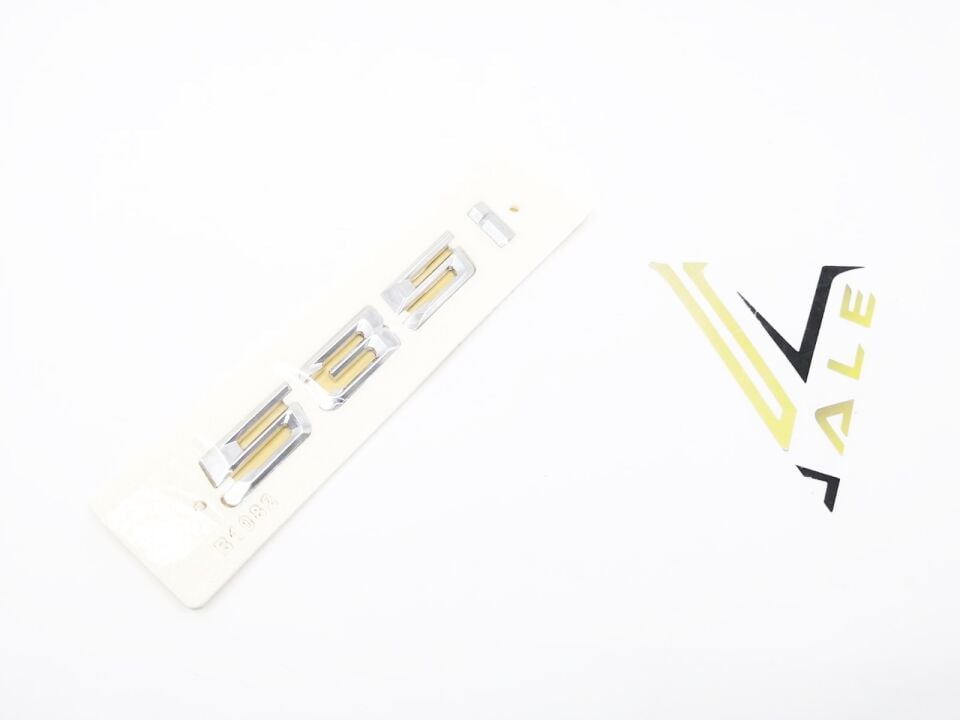 BMW 5 SERİSİ BAGAJ AMBLEMİ - 535i YAZISI - == 535İ == E39.E60.F10.G30 YAN SANAYİ