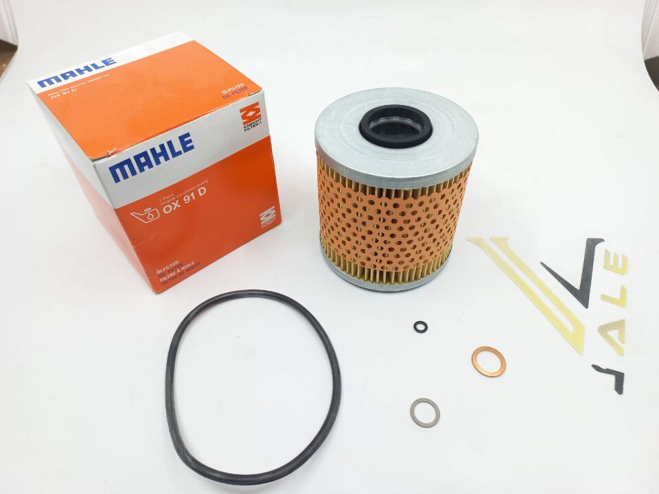 BMW 3-5 SERİSİ YAĞ FİLTRESİ OX91 M40.M42.M43.E30.E36.E34 MAHLE