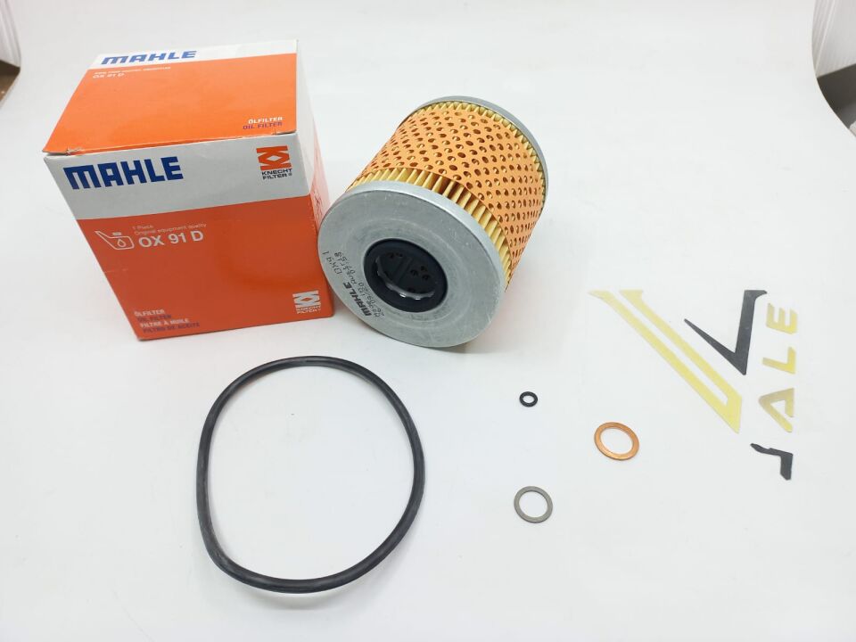 BMW 3-5 SERİSİ YAĞ FİLTRESİ OX91 M40.M42.M43.E30.E36.E34 MAHLE