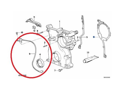 BMW 3 SERİSİ KRANK SENSÖRÜ E36.M50 BREMİ