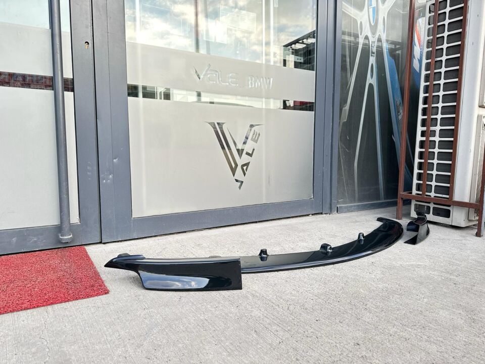 BMW 3 SERİSİ ÖN TAMPON SPOYLERİ - M - LİP ÇİN - PARLAK SİYAH F30 YAN SANAYİ