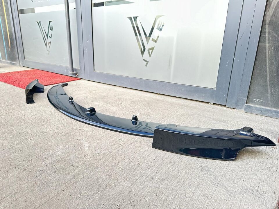 BMW 3 SERİSİ ÖN TAMPON SPOYLERİ - M - LİP ÇİN - PARLAK SİYAH F30 YAN SANAYİ