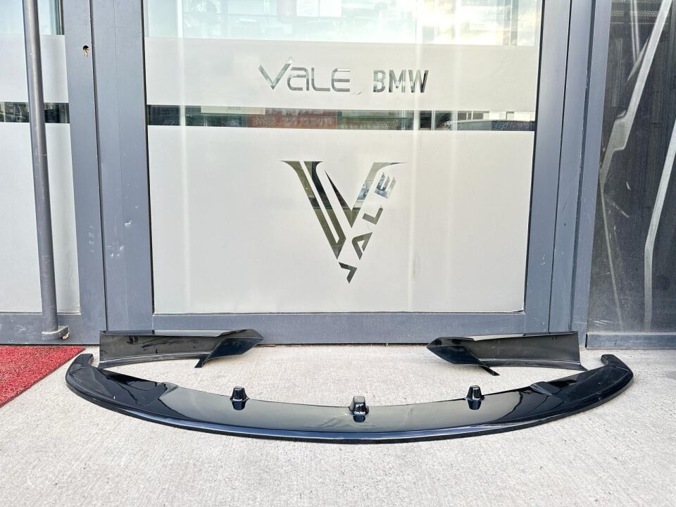 BMW 3 SERİSİ ÖN TAMPON SPOYLERİ - M - LİP ÇİN - PARLAK SİYAH F30 YAN SANAYİ