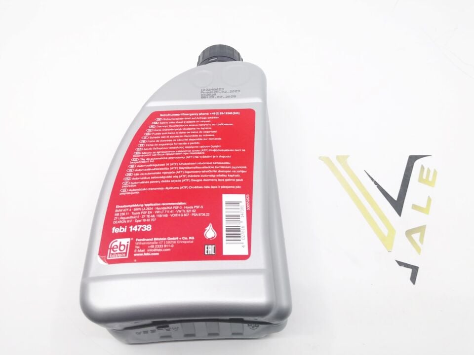 BMW 3-5 SERİSİ ŞANZUMAN YAĞI 1 LİTRE- SARI - LT71141 TÜM MODELLER FEBİ