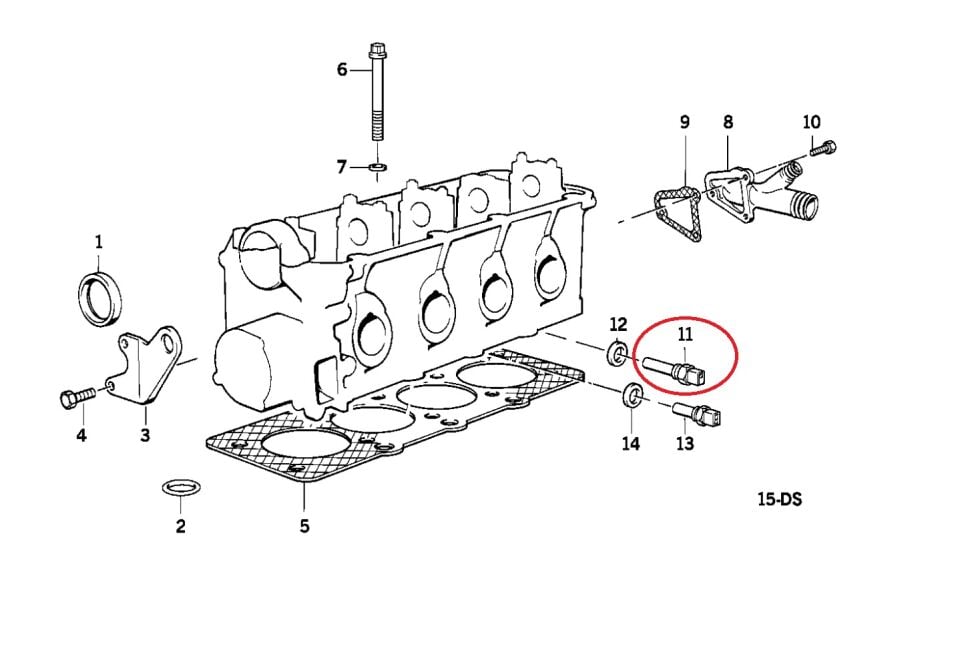 BMW 3-5 SERİSİ HARERET MÜŞÜRÜ 1 POL E34.E30.M50.M20 YAN SANAYİ