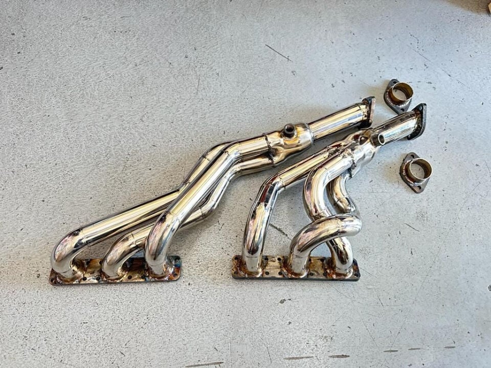 BMW 3-5 SERİSİ EKSOZ MANİFOLD HEADERS TAKIM KROM E30.E34.E36.E39.E46.M50.M52.M54 YAN SANAYİ