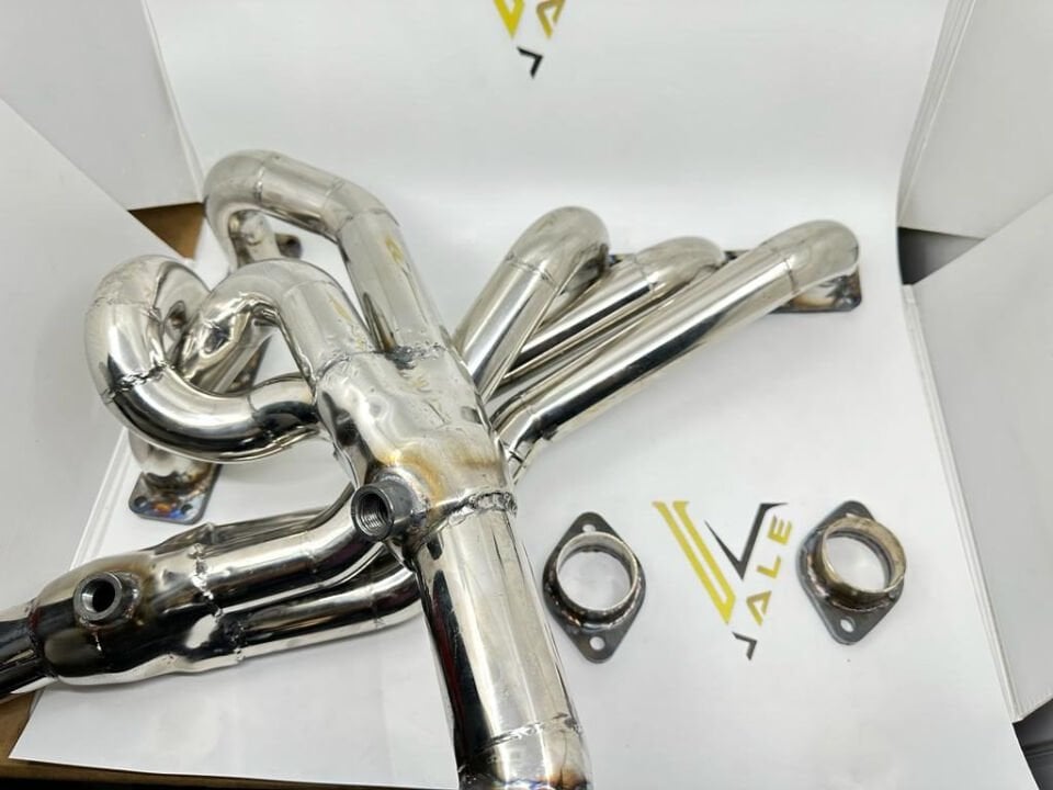 BMW 3-5 SERİSİ EKSOZ MANİFOLD HEADERS TAKIM KROM E30.E34.E36.E39.E46.M50.M52.M54 YAN SANAYİ