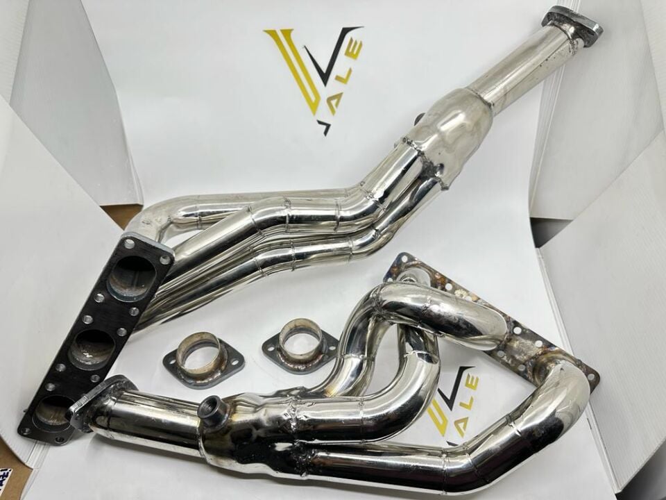 BMW 3-5 SERİSİ EKSOZ MANİFOLD HEADERS TAKIM KROM E30.E34.E36.E39.E46.M50.M52.M54 YAN SANAYİ