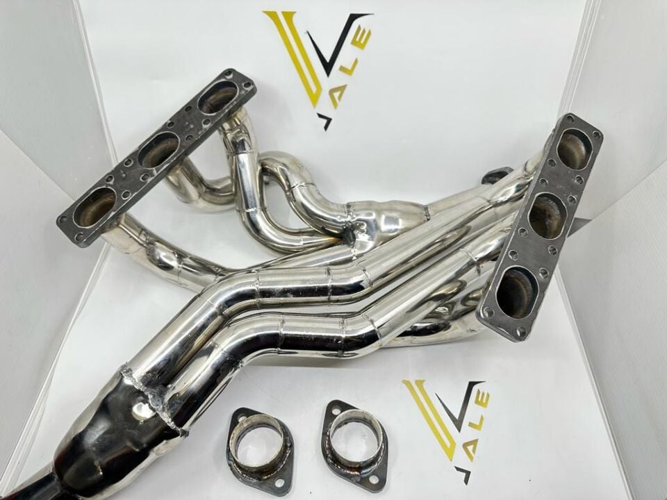 BMW 3-5 SERİSİ EKSOZ MANİFOLD HEADERS TAKIM KROM E30.E34.E36.E39.E46.M50.M52.M54 YAN SANAYİ