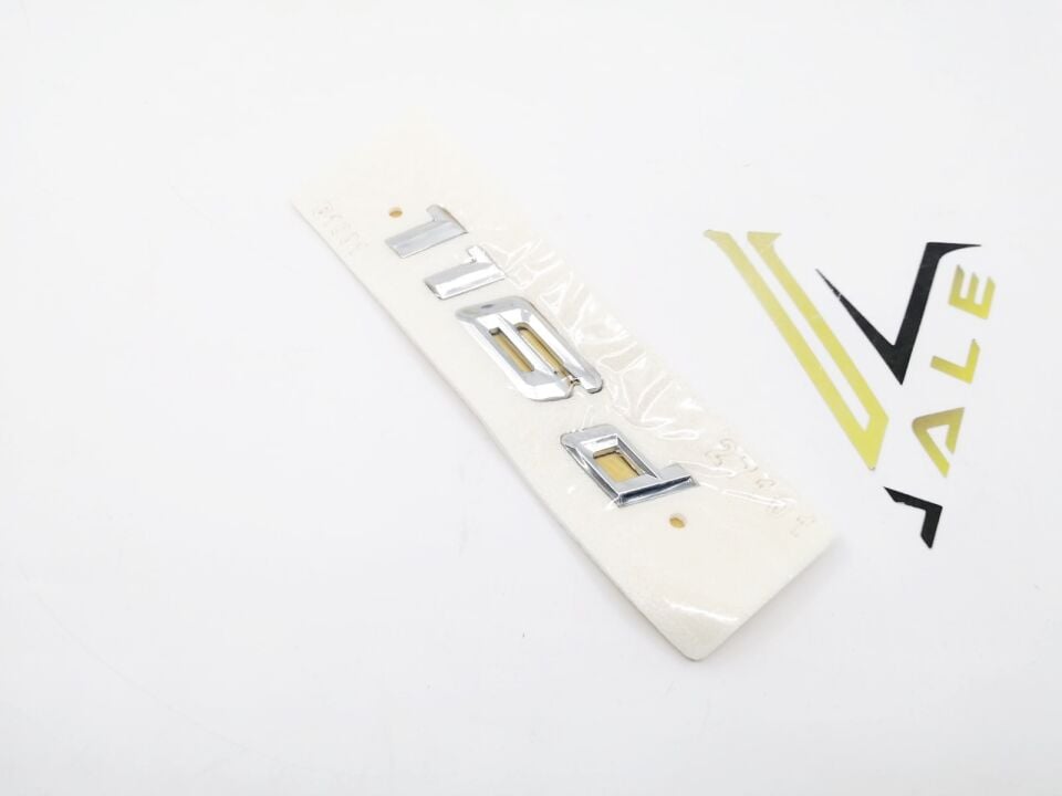 BMW 1 SERİSİ BAGAJ AMBLEM 116d YAZISI E87.F20 YAN SANAYİ