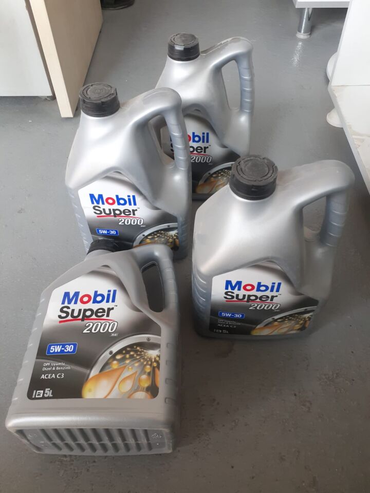 YAĞ MOTOR YAĞI SUPER 2000 5W30 5 LİTRE BÜTÜN ARAÇLAR MOBİL
