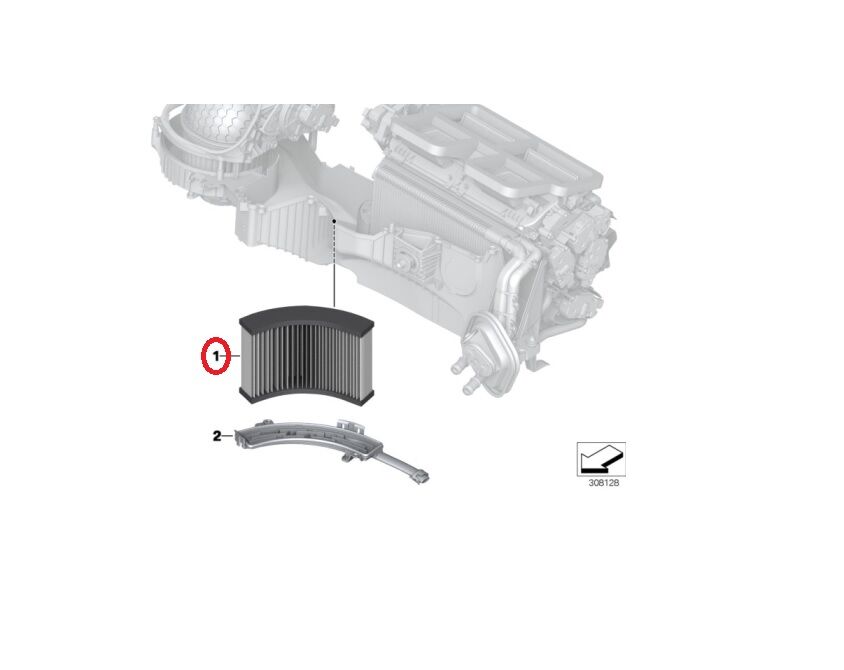 BMW 1-3 SERİSİ KLİMA FİLTRESİ - ANTİ ALERJİK - F20.F30 MAHLE