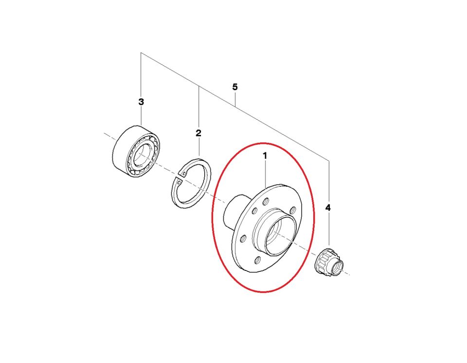 BMW 3 SERİSİ ARKA PORYA DİSK E36.E46 YAN SANAYİ