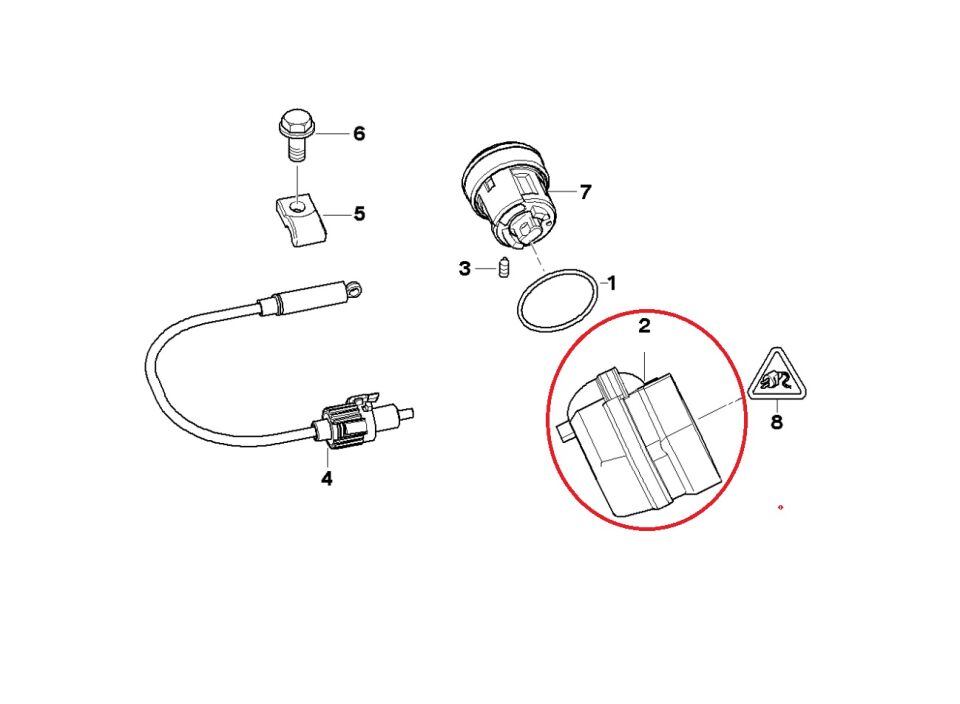 BMW 3-5 SERİSİ KONTAK SOKETİ E38.E39.E46.X5.Z4 YAN SANAYİ