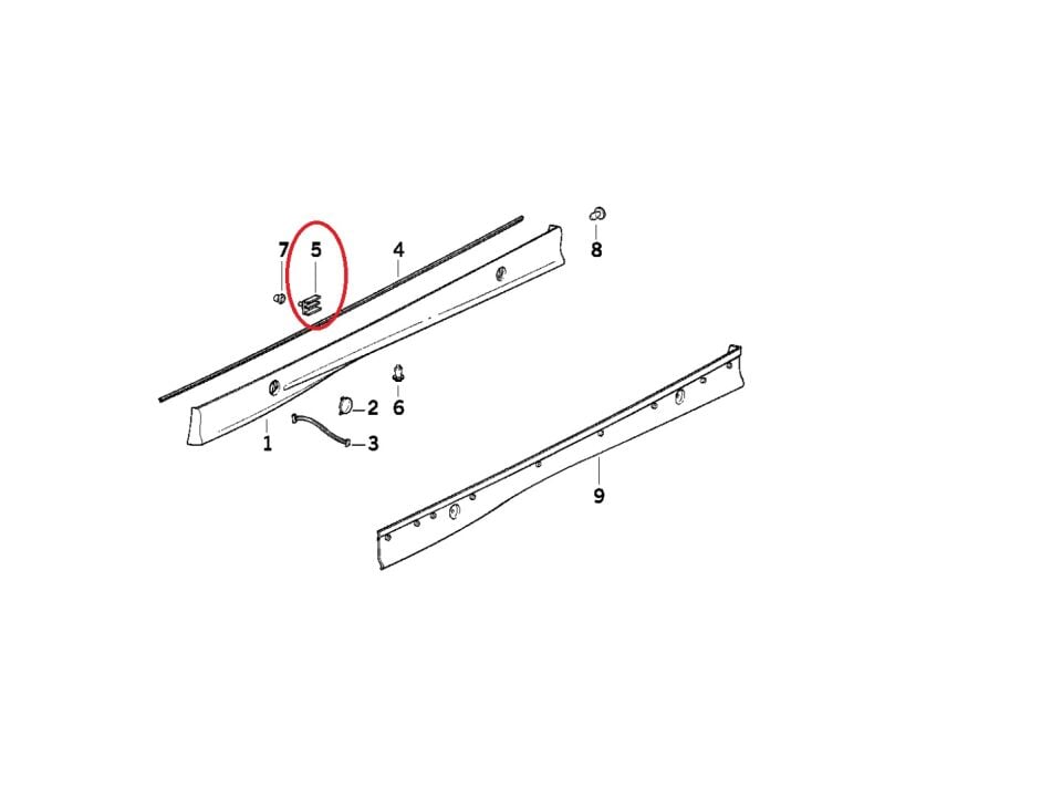 BMW 3 SERİSİ MARŞBİYEL KLİPSİ  - M - E36.E46 10 LU YAN SANAYİ