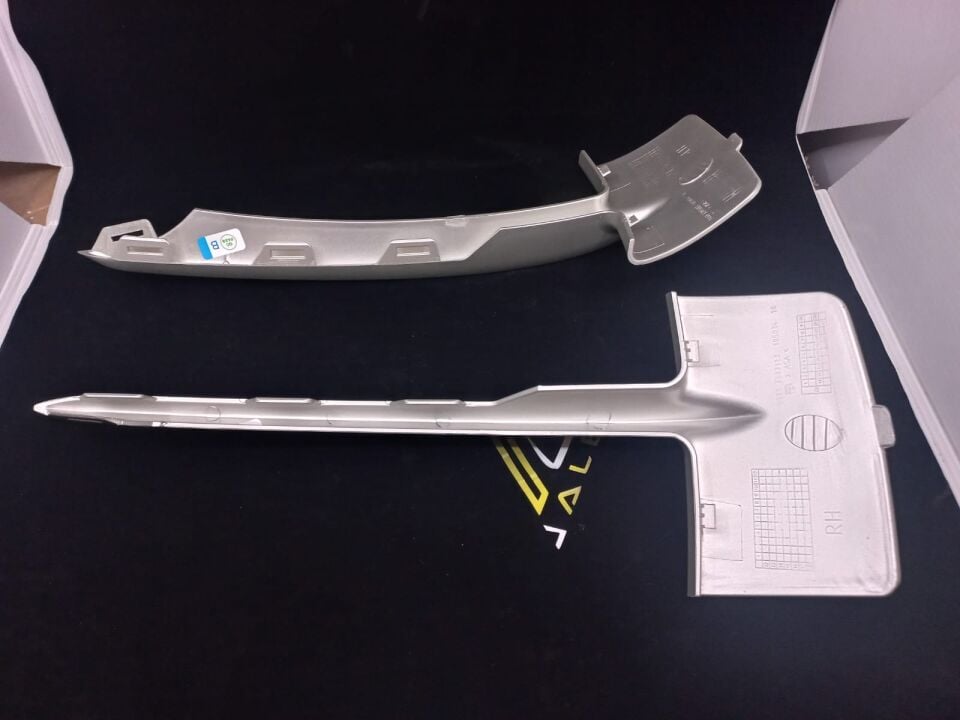 BMW X5 SERİSİ ÖN TAMPON IZGARA ÇITASI TAKIMI ALU MATT F15 YAN SANAYİ