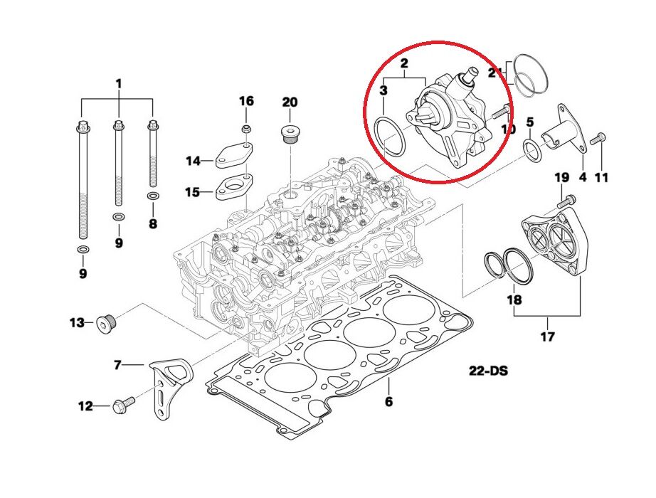 BMW 3-5 SERİSİ FREN VAKUM POMPASI E87.E46.E90.E60.N42.N46 PIERBURG