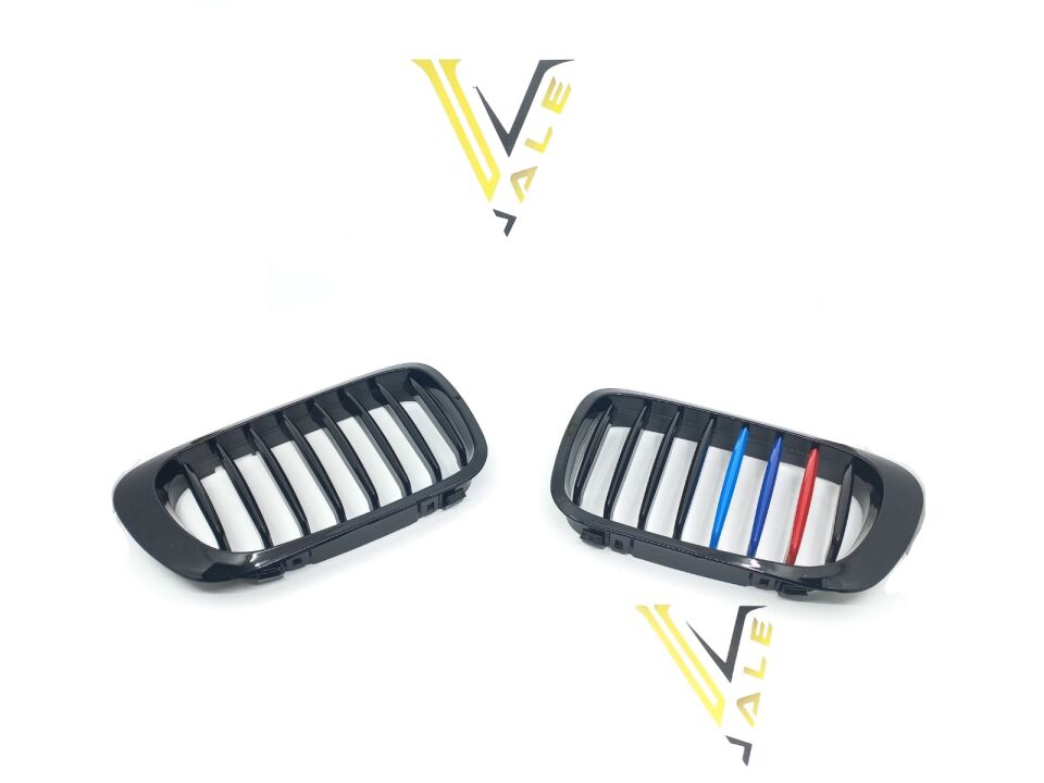 BMW 3 SERİSİ PANJUR SET - PARLAK SİYAH - TEKLİ M RENKLİ E46/2.03/03< YAN SANAYİ