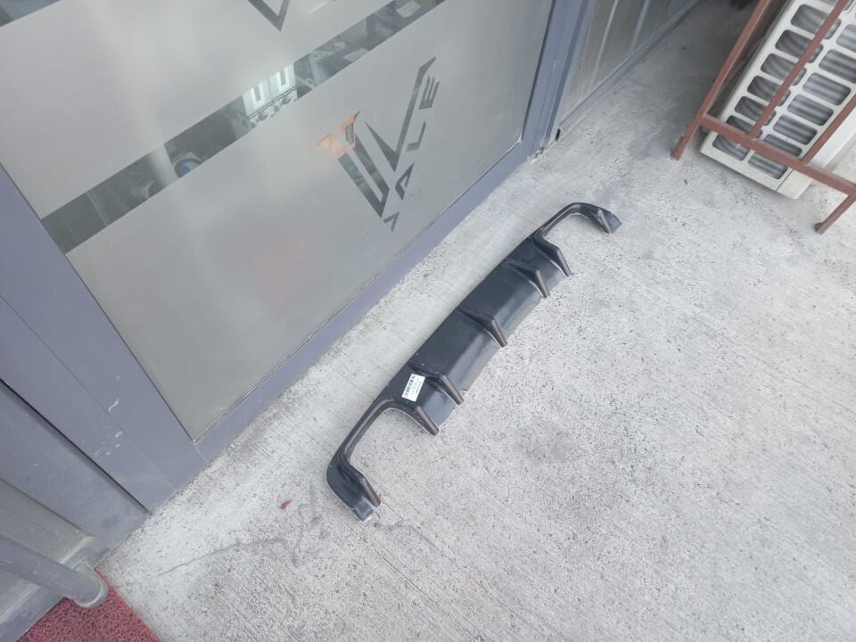 BMW 5 SERİSİ ARKA TAMPON ALT KAPLAMASI -M- E39 ÇİFT EKSOZ YAN SANAYİ