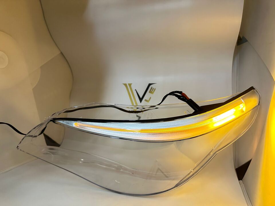 BMW 5 SERİSİ FAR CAMI MAKYAJLI MAKYAJSIZ - L - LEDLİ E60.LCI YAN SANAYİ