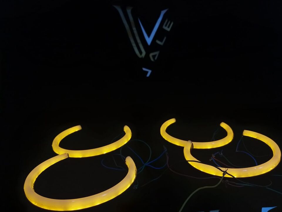 BMW 3 SERİSİ ANGEL SET - SARI - HALKA TAKIM AMBER E36 YAN SANAYİ