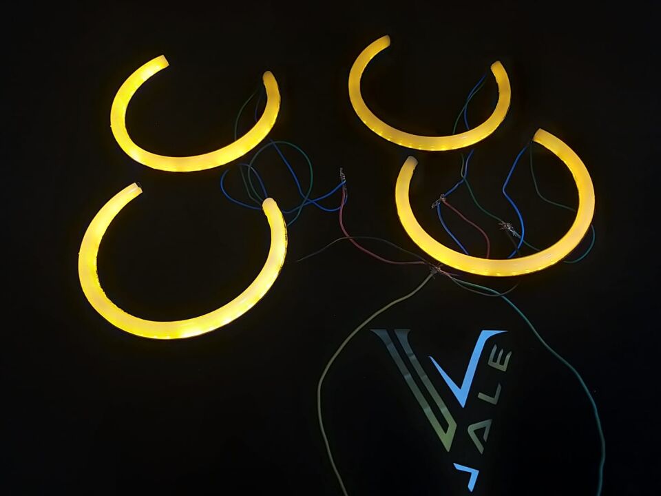 BMW 3 SERİSİ ANGEL SET - SARI - HALKA TAKIM AMBER E36 YAN SANAYİ