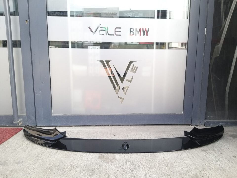 BMW 5 SERİSİ ÖN TAMPON SPOYLERİ - M - LİP - PARLAK SİYAH TEK PARÇA  - F10 YAN SANAYİ