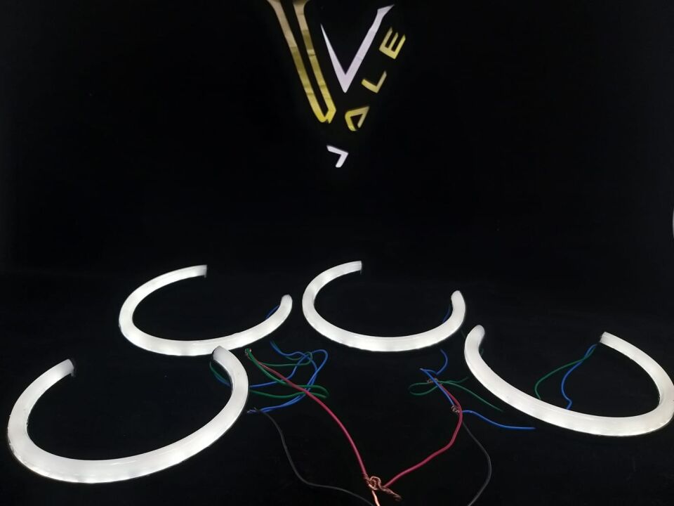 BMW 3 SERİSİ ANGEL SET - BEYAZ - HALKA TAKIM E36 YAN SANAYİ