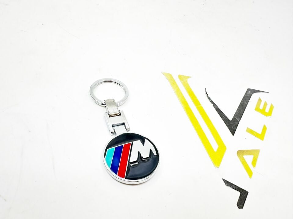 BMW 3-5 SERİSİ ANAHTARLIK - M - YUVARLAK BÜTÜN MODELLER YAN SANAYİ