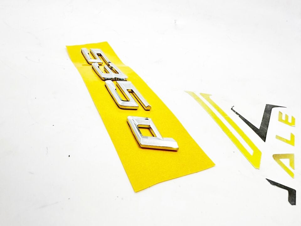 BMW 5 SERİSİ AMBLEM BAGAJ YAZISI  - 535d - 535D E39.E60.F10.G30 YAN SANAYİ