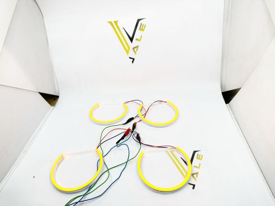 BMW 3-5 SERİSİ ANGEL SET - AMBER SARI - HALKA TAKIM FAR E36.E46.E39 YAN SANAYİ