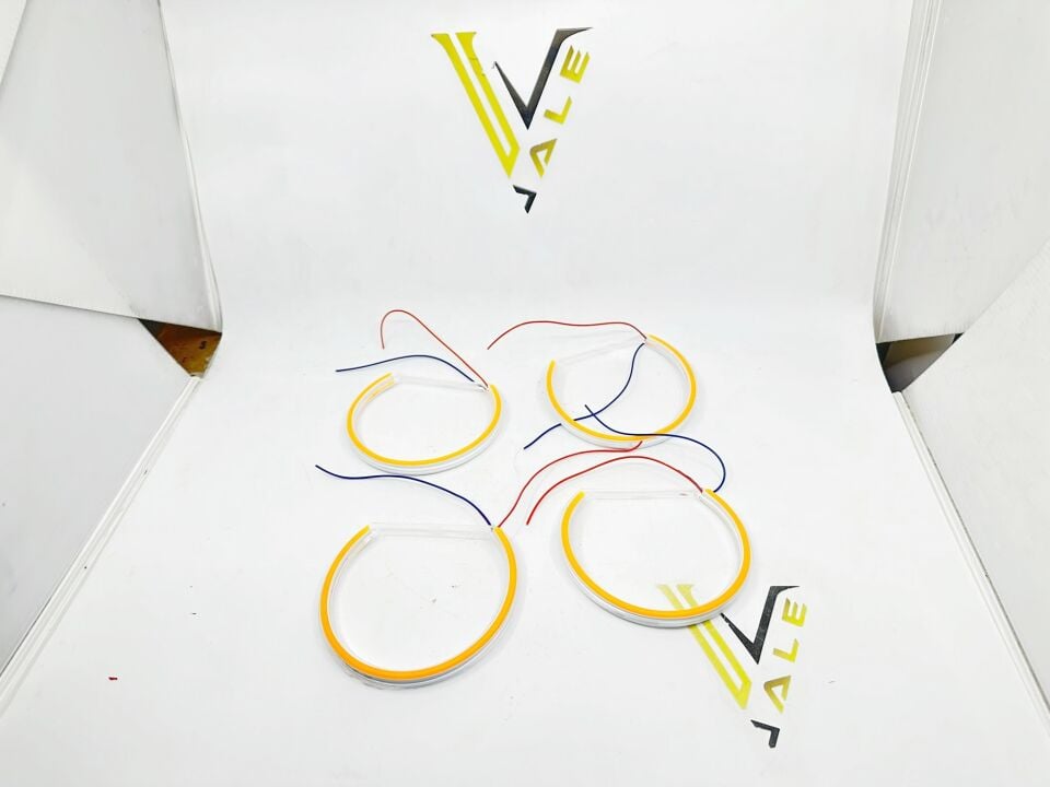 BMW 3-5 SERİSİ ANGEL SET - AMBER SARI - HALKA TAKIM FAR E36.E46.E39 YAN SANAYİ