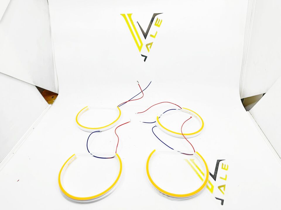 BMW 3-5 SERİSİ ANGEL SET - AMBER SARI - HALKA TAKIM FAR E36.E46.E39 YAN SANAYİ