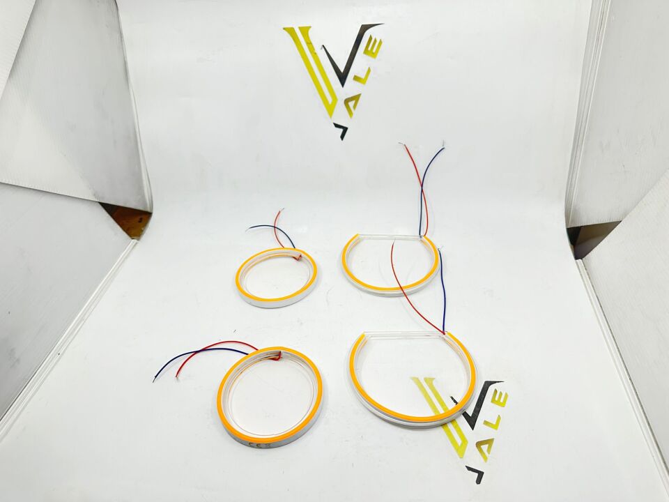 BMW 3-5 SERİSİ ANGEL SET - AMBER SARI - HALKA TAKIM FAR E90.E60.E87 YAN SANAYİ