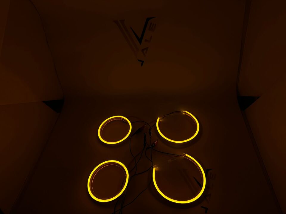 BMW 3-5 SERİSİ ANGEL SET - AMBER SARI - HALKA TAKIM FAR E90.E60.E87 YAN SANAYİ