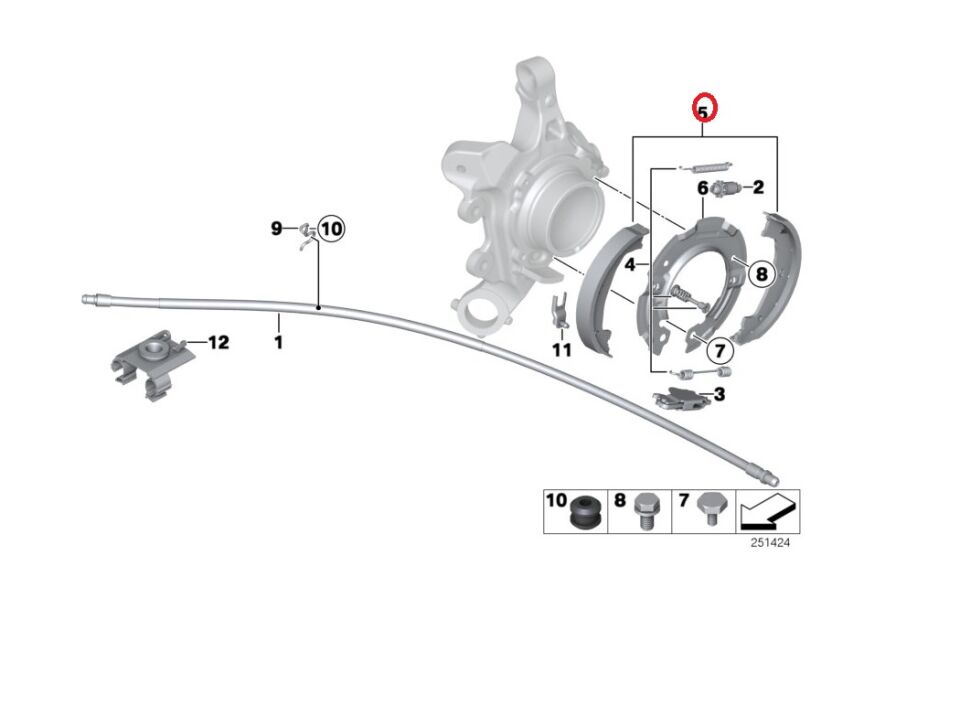 BMW 1-3 SERİSİ EL FREN BALATASI E46.E87.E90.E92 FERODO