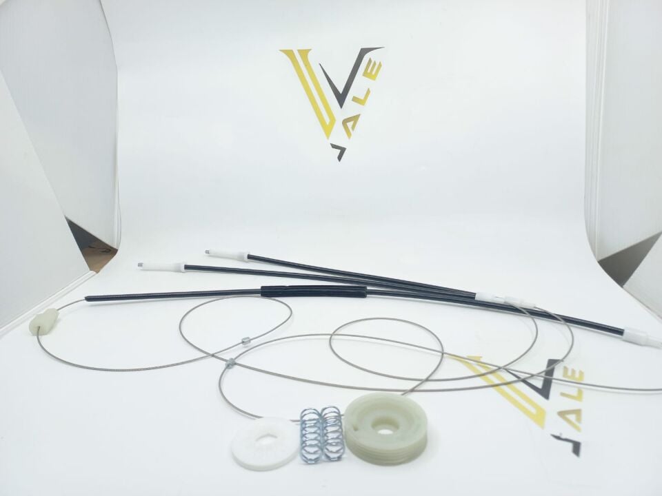 BMW 5 SERİSİ ÖN CAM MEKANİZMASI TAMİR TAKIMI - R L - E39 YAN SANAYİ