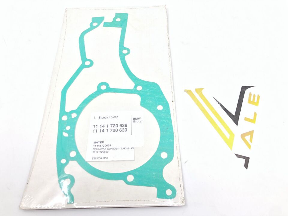 BMW 3-5 SERİSİ ÖN KAPAK CONTASI - TAKIM - KAĞIT E36.E34.M50 YAN SANAYİ