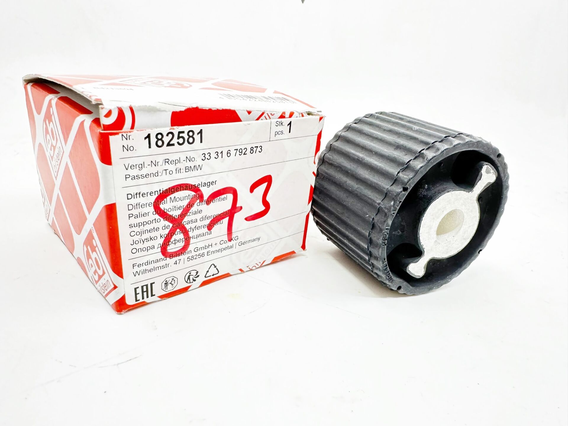 BMW 5 SERİSİ ARKA DEFRANSYİEL ÖN TAKOZU F10 FEBİ