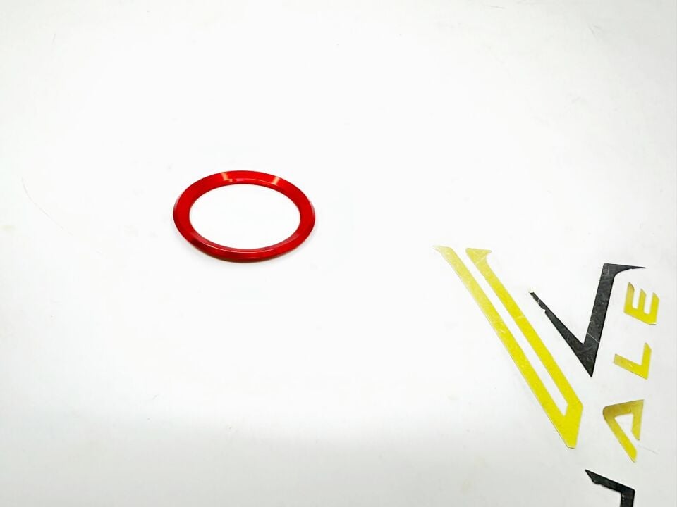 BMW 3-5 SERİSİ DİREKSİYON AMBLEM HALKASI - KIRMIZI - F10.F20.F30.E90.E60 YAN SANAYİ