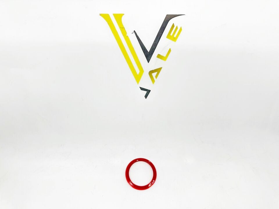 BMW 3-5 SERİSİ DİREKSİYON AMBLEM HALKASI - KIRMIZI - F10.F20.F30.E90.E60 YAN SANAYİ