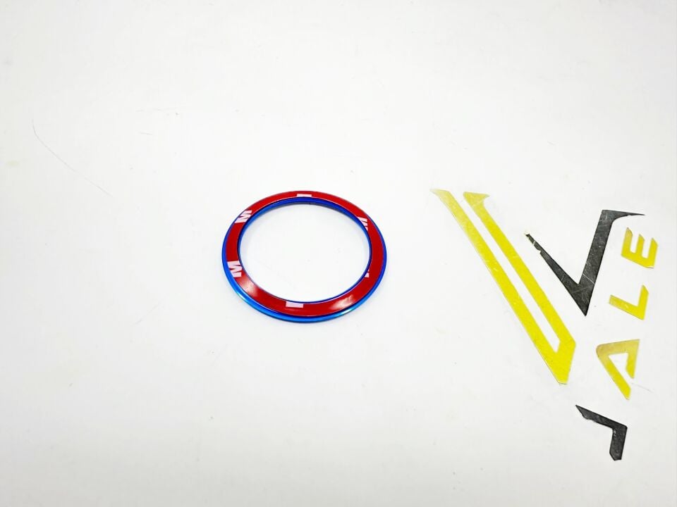 BMW 3-5 SERİSİ DİREKSİYON AMBLEM HALKASI - MAVİ - F10.F20.F30.E60.E90 YAN SANAYİ