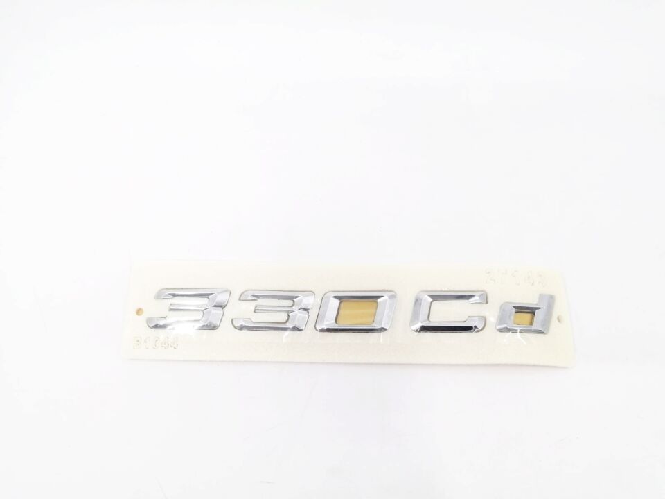 BMW 3 SERİSİ BAGAJ AMBLEM - 330cd - E46.330 YAN SANAYİ