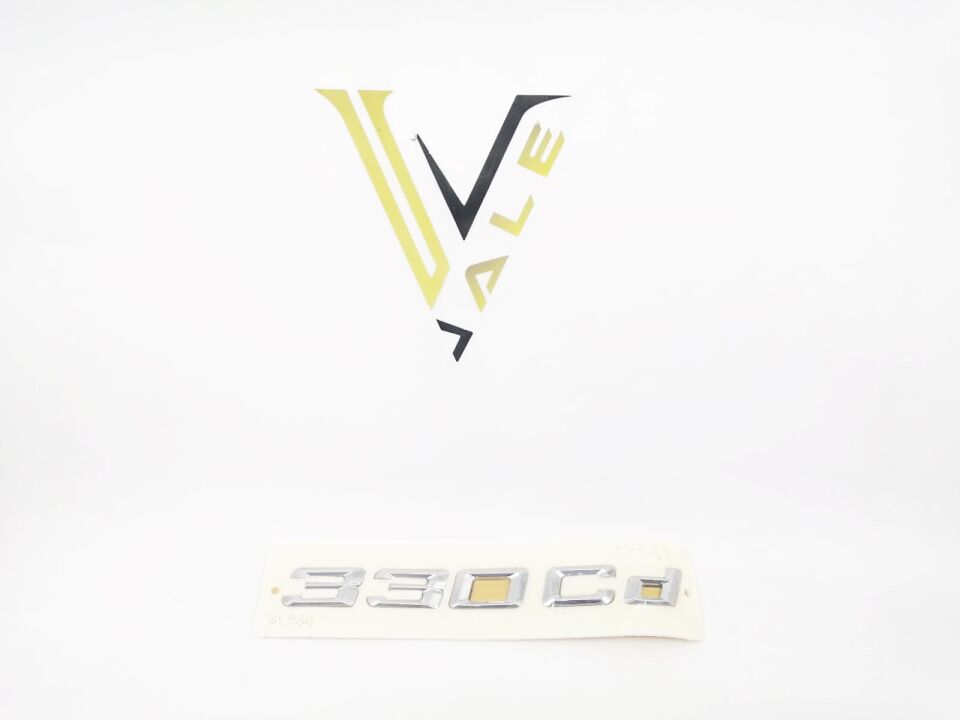 BMW 3 SERİSİ BAGAJ AMBLEM - 330cd - E46.330 YAN SANAYİ