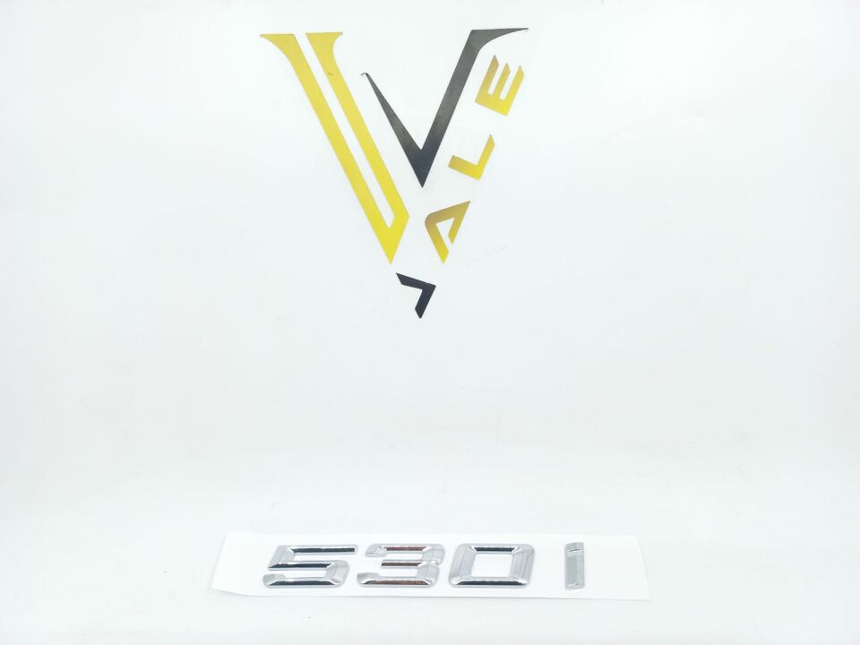 BMW 3-5 SERİSİ BAGAJ AMBLEM YAZISI - 530İ - 530i - F10.E39.E60.G30 YAN SANAYİ