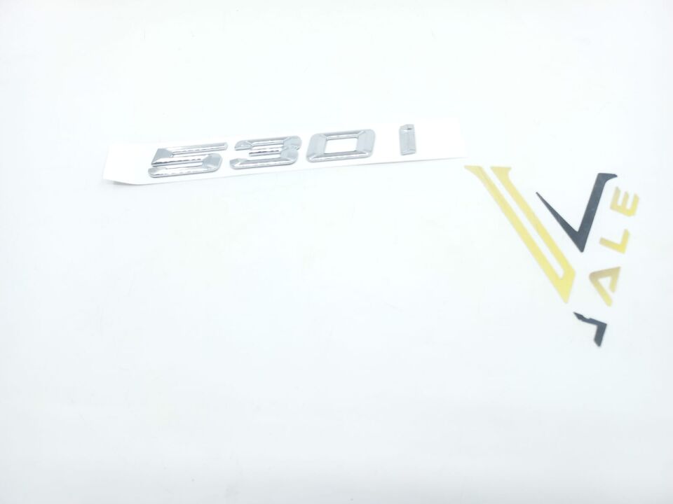 BMW 3-5 SERİSİ BAGAJ AMBLEM YAZISI - 530İ - 530i - F10.E39.E60.G30 YAN SANAYİ